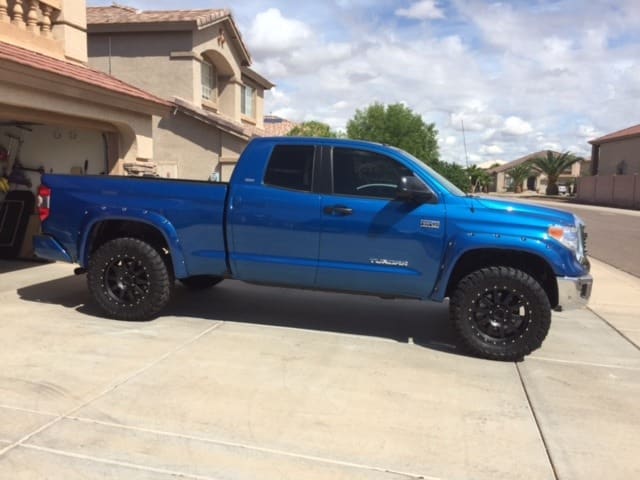 2016 Toyota Tundra with 20x9 Method Standard wheels
