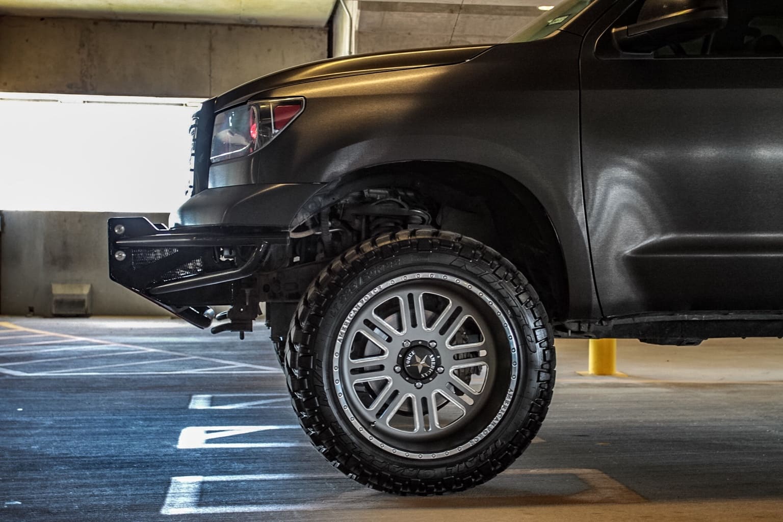 2016 Toyota Tundra with 22x12 American Force Alpha SF8 wheels