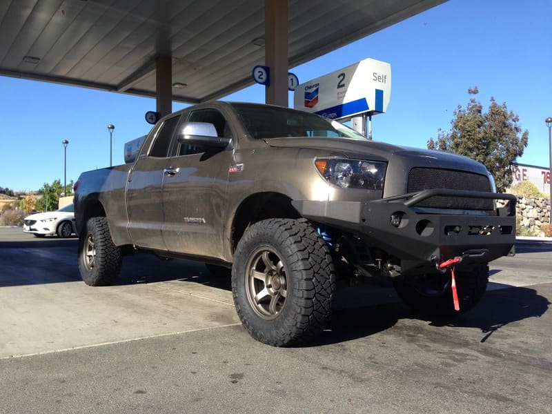 2007 Toyota Tundra with 18x9 FN BFD wheels