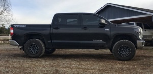 2015 Toyota Tundra with 18x9 Method Grid wheels