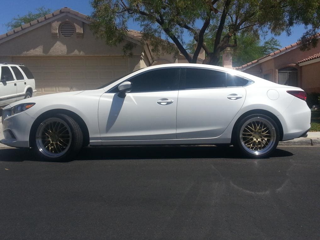 2014 Mazda Mazda6 with 20x8.5 wheels