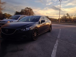 2015 Mazda Mazda6 with 20x8.5 wheels