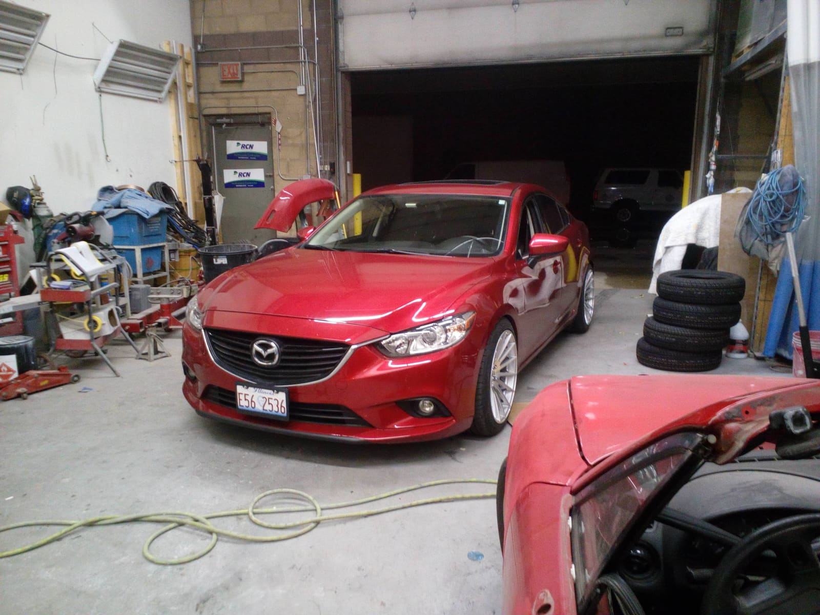 2015 Mazda Mazda6 with 19x10 wheels