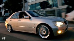 2001 Lexus IS 300 with 18x8.5 Volk EVO 3 wheels