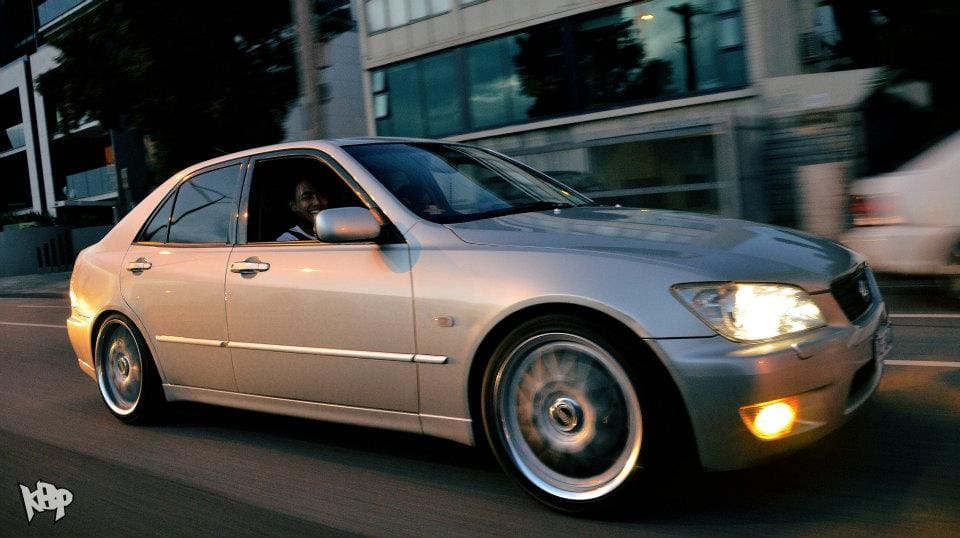 2001 Lexus IS 300 with 18x8.5 Volk EVO 3 wheels