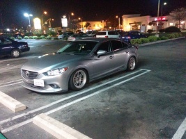 2015 Mazda Mazda6 with 17x9 wheels