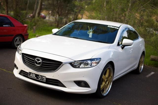 2015 Mazda Mazda6 with 20x8.5 Simmons FR-1's wheels