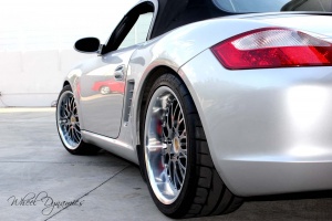 2012 Porsche Boxster with 19x8.5 Pentera wheels