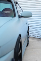 1997 Nissan S14 with 18x9.5 RAYS GRAM LIGHT 57DR wheels