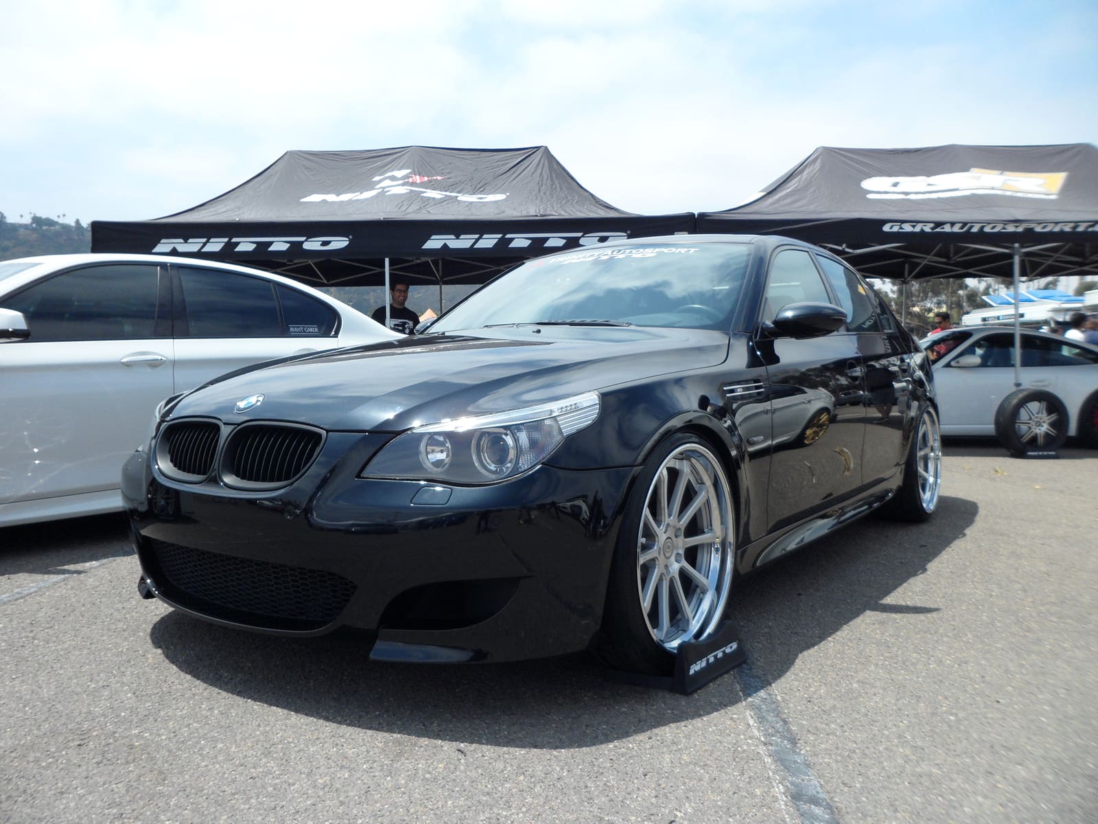 2010 BMW M5 with 21x9.5 DPE ST-10 wheels