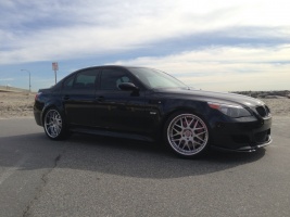 2010 BMW M5 with 20x10.5 HRE 790 wheels