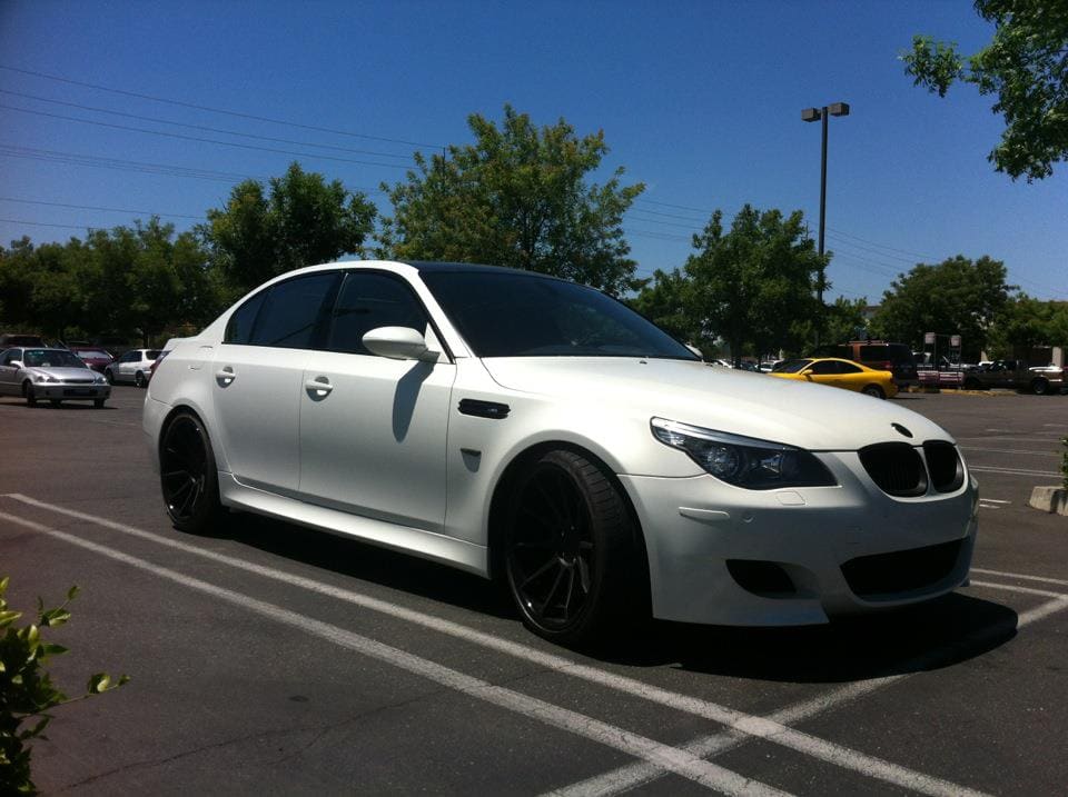 2010 BMW M5 with COR Cipher wheels