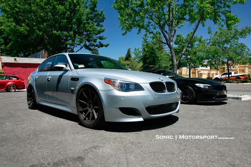 2010 BMW M5 with 20x11 BC Forged HB29 wheels
