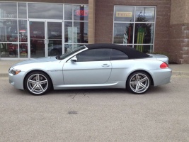 2010 BMW M6 with Vossen CV5 wheels