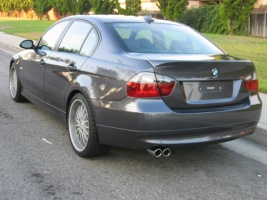 2006 BMW 325 with Breyton Magic wheels