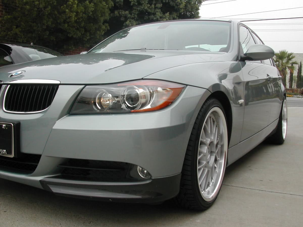 2006 BMW 330 with 19x8.5 Luff wheels