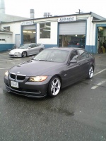 2006 BMW 325 with AC Schnitzer Type IV wheels