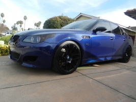 2013 BMW M5 with 20x9.5 Avant Garde M310 wheels