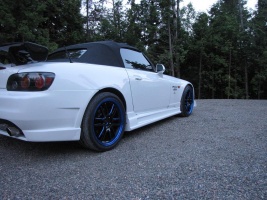 2005 Honda S2000 with 18x8.5 Rays Gram Lights 57 wheels