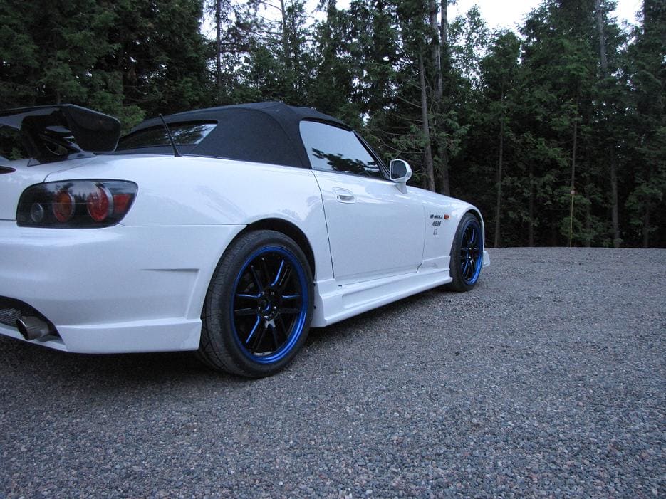 2005 Honda S2000 with 18x8.5 Rays Gram Lights 57 wheels