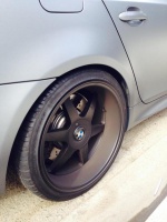 2013 BMW M5 with 20x9 MMR MK1 wheels