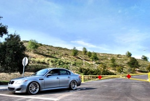 2013 BMW M5 with 20x10 wheels