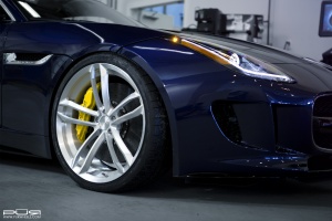 2014 Jaguar F-TYPE with 21x9 PUR RS07 wheels