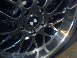 2007 BMW 328 with Axis Penta wheels