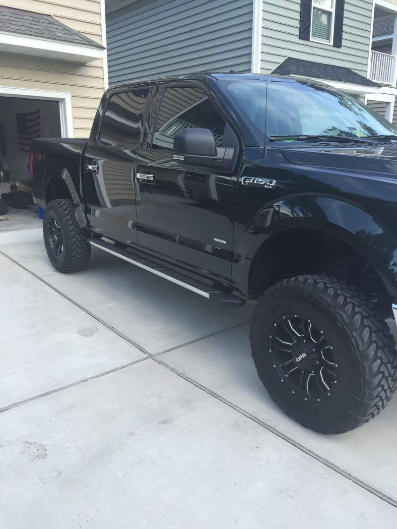 2015 Ford F-150 with 18x9 DPR Commandos wheels