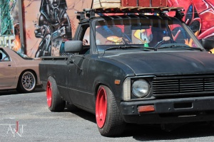 1979 Toyota Corolla with 15x9 Cragar Delux 69 wheels