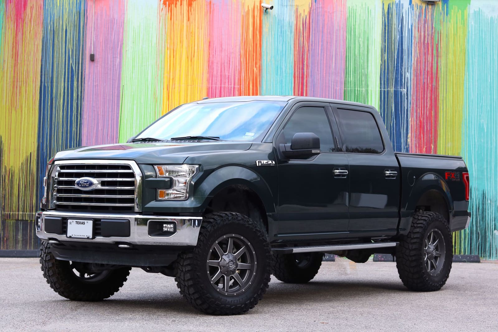 2015 Ford F-150 with 20x9 Fuel Maverick wheels