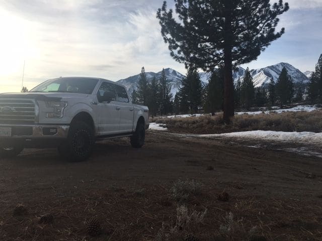 2015 Ford F-150 with 18x9 Pro Comp 5034 wheels