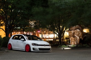 2012 Volkswagen GTI with 20x8.5 Avant Garde M580 wheels
