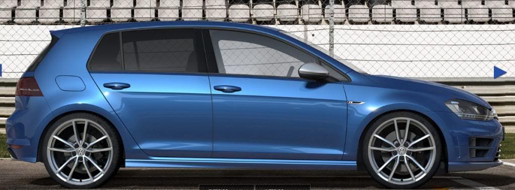 2012 Volkswagen GTI with Pretoria wheels