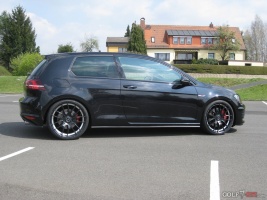 2011 Volkswagen GTI with 20x8.5 wheels