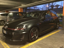 2013 Volkswagen GTI with 17x8 wheels