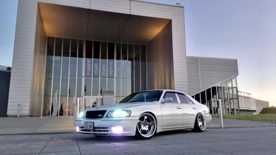 1999 Infiniti Q45 with 19x11 Wald Streifen S13 wheels