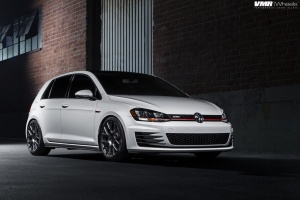 2012 Volkswagen GTI with 18x8.5 Gunmetal V810 wheels