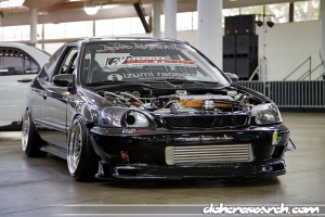 2000 Honda Civic with 16x9.5 CCW Classic wheels