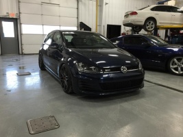 2012 Volkswagen GTI with 19x8.5 VIP Modular wheels