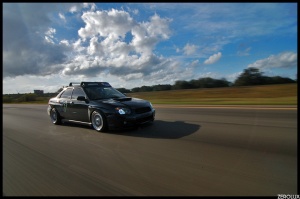 2004 Subaru Impreza WRX with 17x8 BBS RS wheels