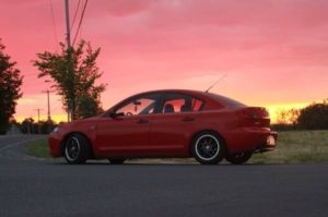 2006 Mazda Mazda3 with 18x8 dai allors autobahn wheels
