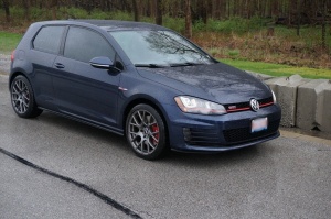 2014 Volkswagen GTI with 18x8.5 VMR v810 wheels