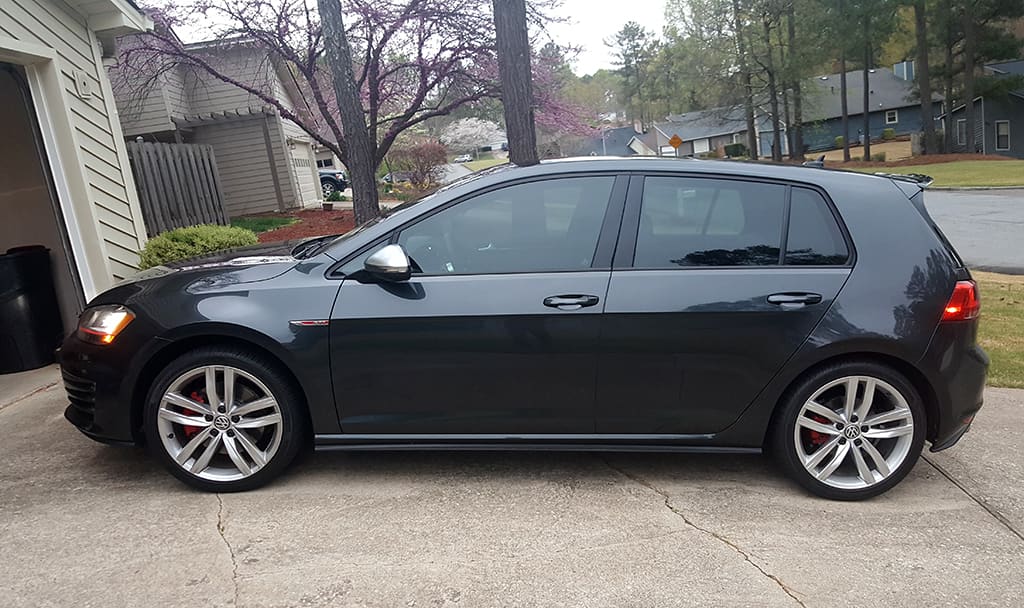 2014 Volkswagen GTI with VW Durban wheels