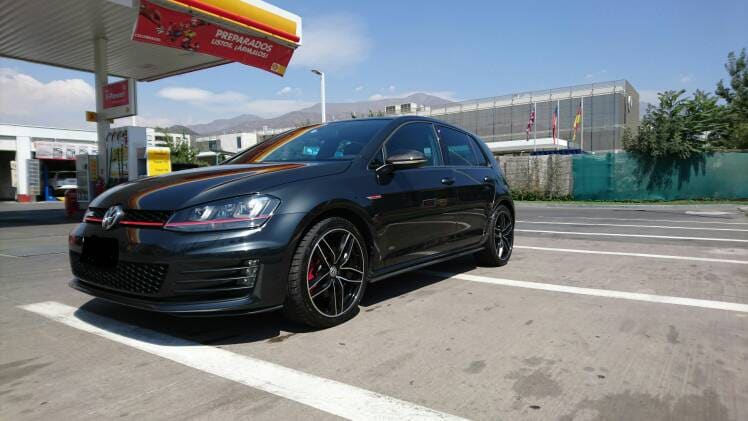 2014 Volkswagen GTI with 18x8 Audi RS wheels
