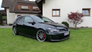 2014 Volkswagen GTI with 19x8 OZ wheels