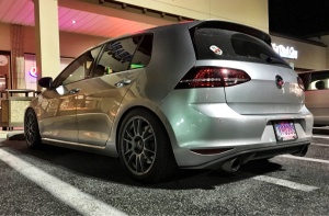 2013 Volkswagen GTI with 17x8 Ultraleggeras wheels