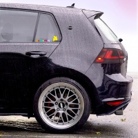 2014 Volkswagen GTI with 18x8 BBS wheels