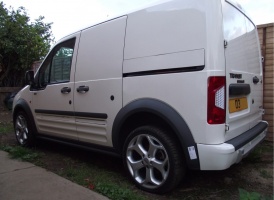2013 Ford Transit Connect with Connect wheels