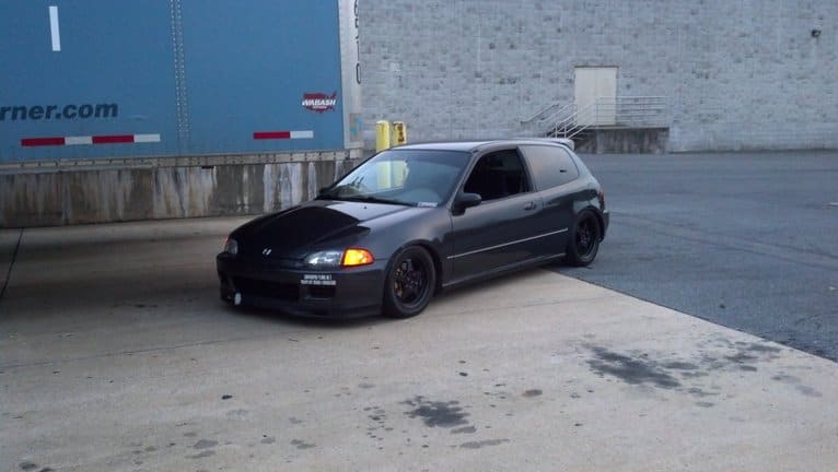 2000 Honda Civic with Rota Slips wheels
